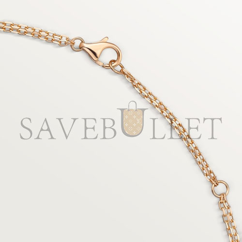 Ca*t*er love necklace, 2 diamonds b7224509