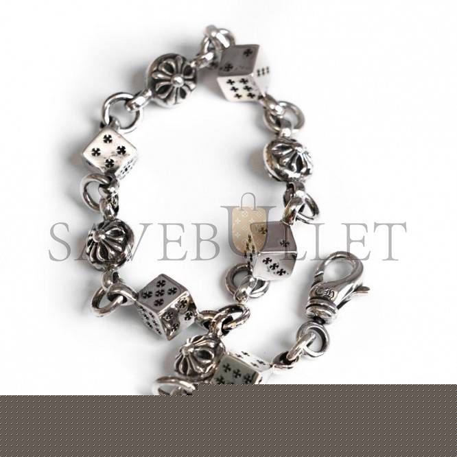 Ch**me He**ts dice and crossball bracelet