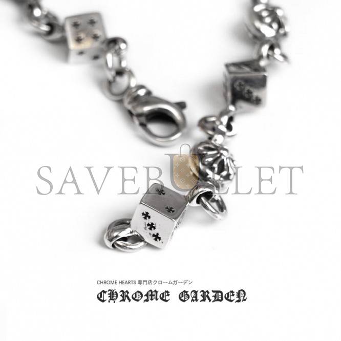 Ch**me He**ts dice and crossball bracelet