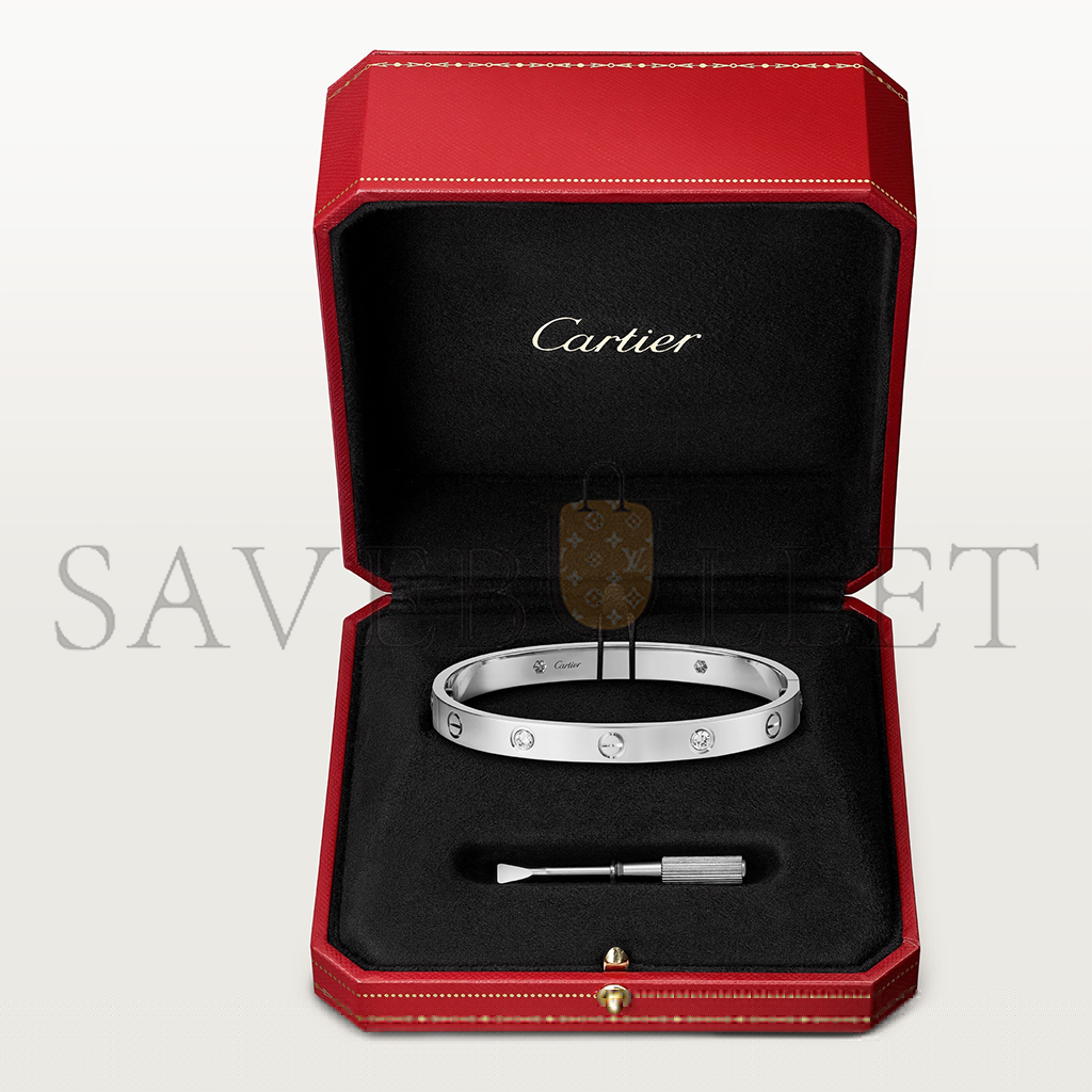 Ca*t*er love bracelet, 4 diamonds b6070117