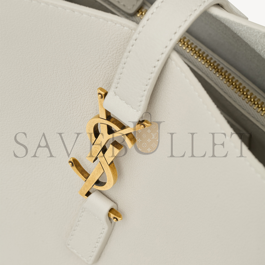 y*l le 5 À 7 S*pple small in grained leather 713938aaauq9207 (23*22*8cm)