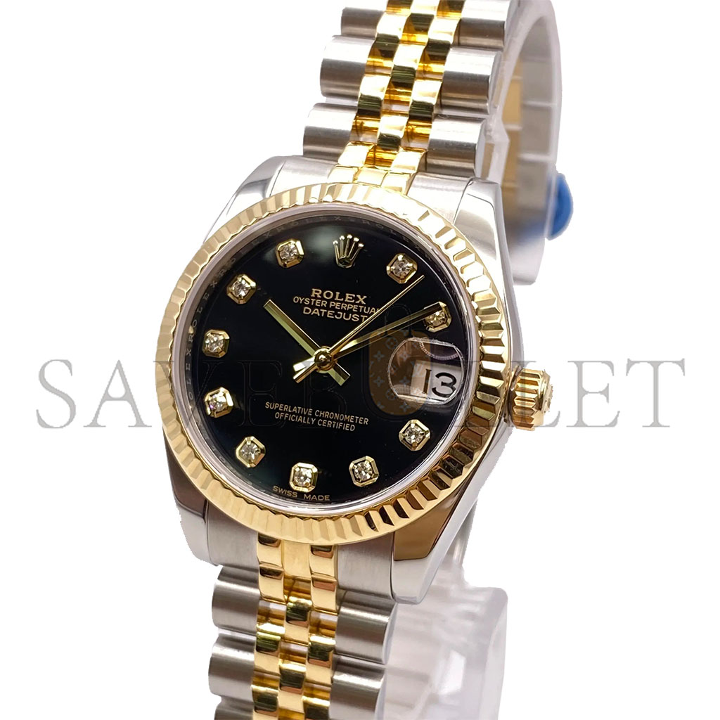 R*l*x datejust 36 diamond-set watch 116233