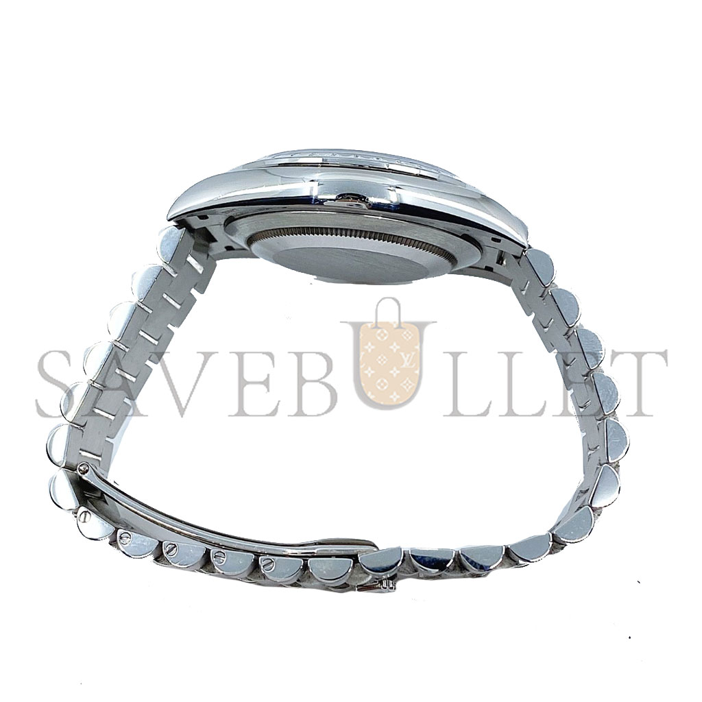 R*l*x day-date platin baugette diamonds watch 228396tbr