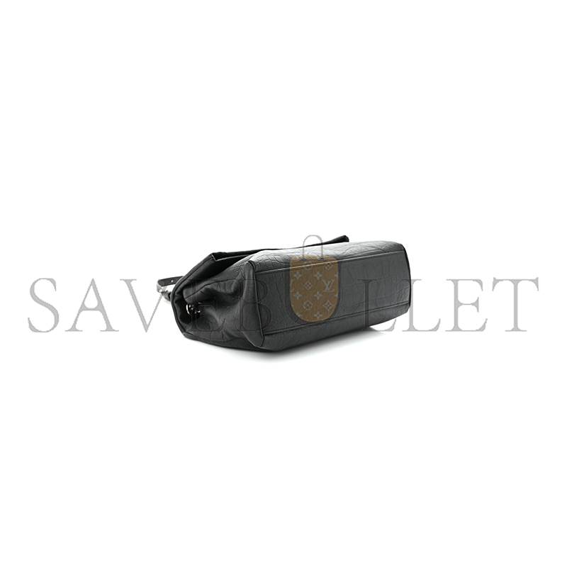 Y*L large west hollywood monogram fold-over grey 1413669 (28*18*11cm)