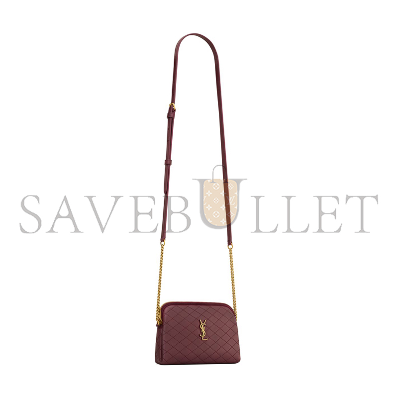 Y*L gaby zipped pouch in quilted lambskin 7336671el076195 (19*12*3cm)