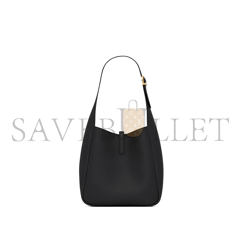 y*l le 5 À 7 S*pple small in grained leather 713938aaauq1000 (23*22*8.5cm)