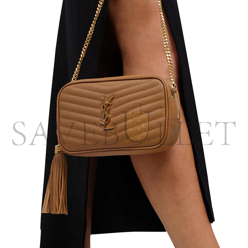 Y*L mini lou quilted camera bag natural dark gold 39580966977617 (19*10.5*5cm)
