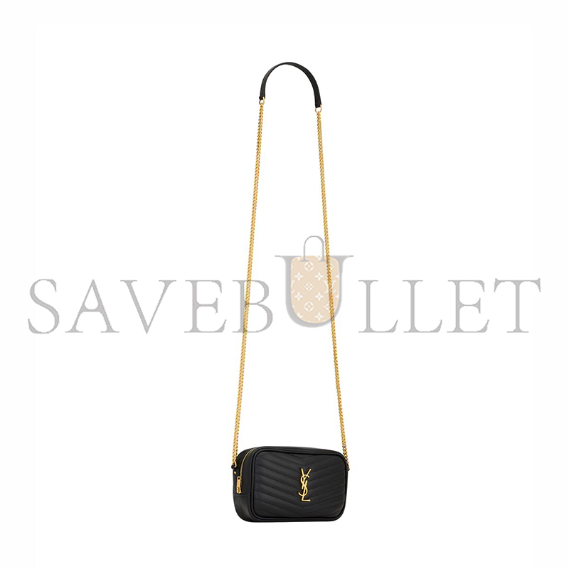 Y*L mini lou in quilted leather 748849dv7011000 (19*10.5*5cm)