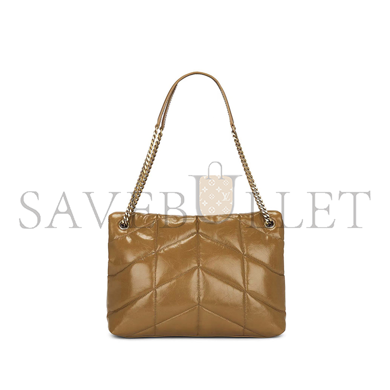 Y*L puffer medium in leather 2402226697850 (35*23*13cm)
