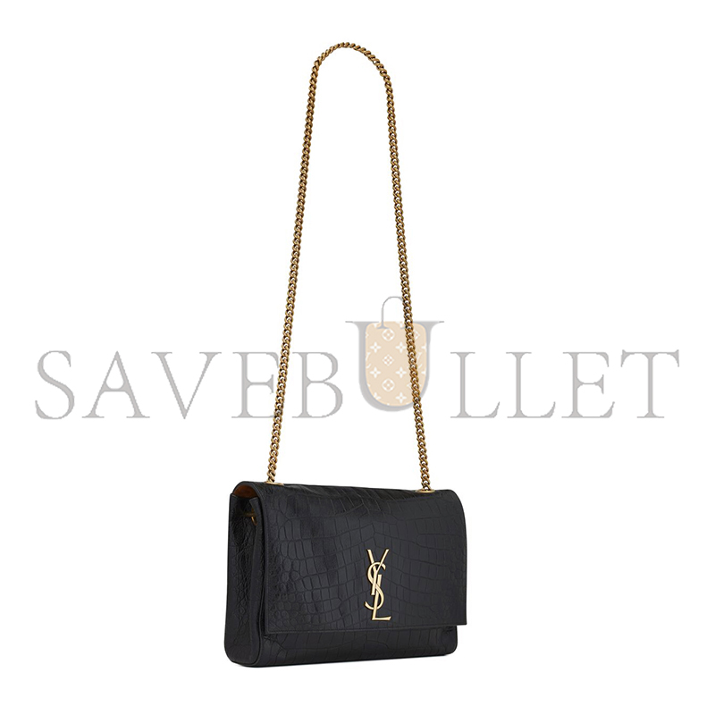 Y*L reversible kate medium in crocodile-embossed leather 55380424o1w1062 (28.5*20*6cm)