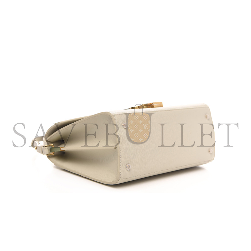 Y*L cassandra medium top handle bag in grain de poudre embossed leather 578000681411 (24.5*20*11.5cm)