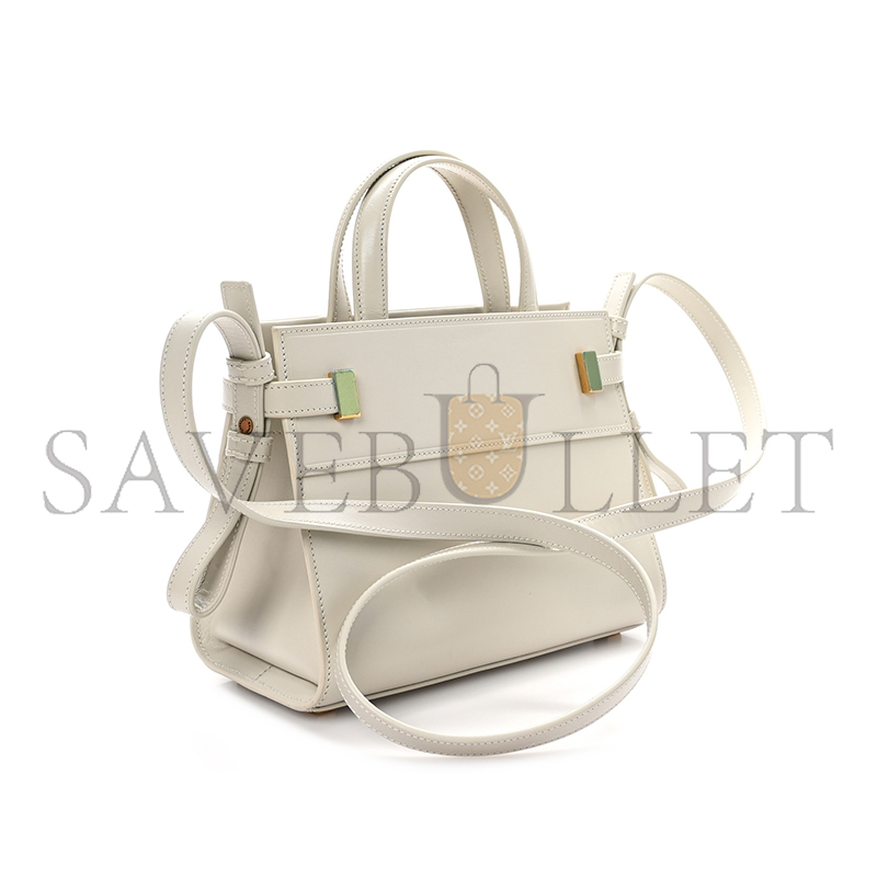 Y*L manhattan nano tote black in smooth leather 5937411471590 (21*16*9cm)