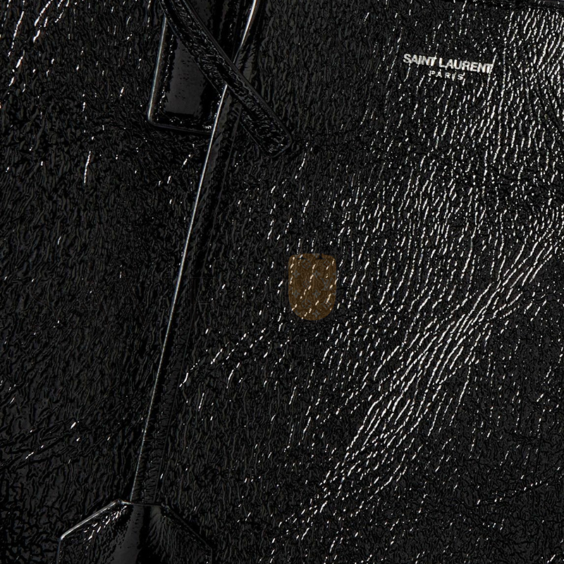 y*l shopping Sa**t Lau*nt ns in crinkled glossed-leather 1647597332145128 (32.5*35*10.5cm)