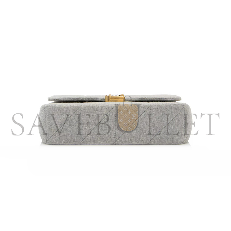 Y*L jamie medium quilted shoulder bag in jersey 634820012498 (24*15.5*6.5cm)