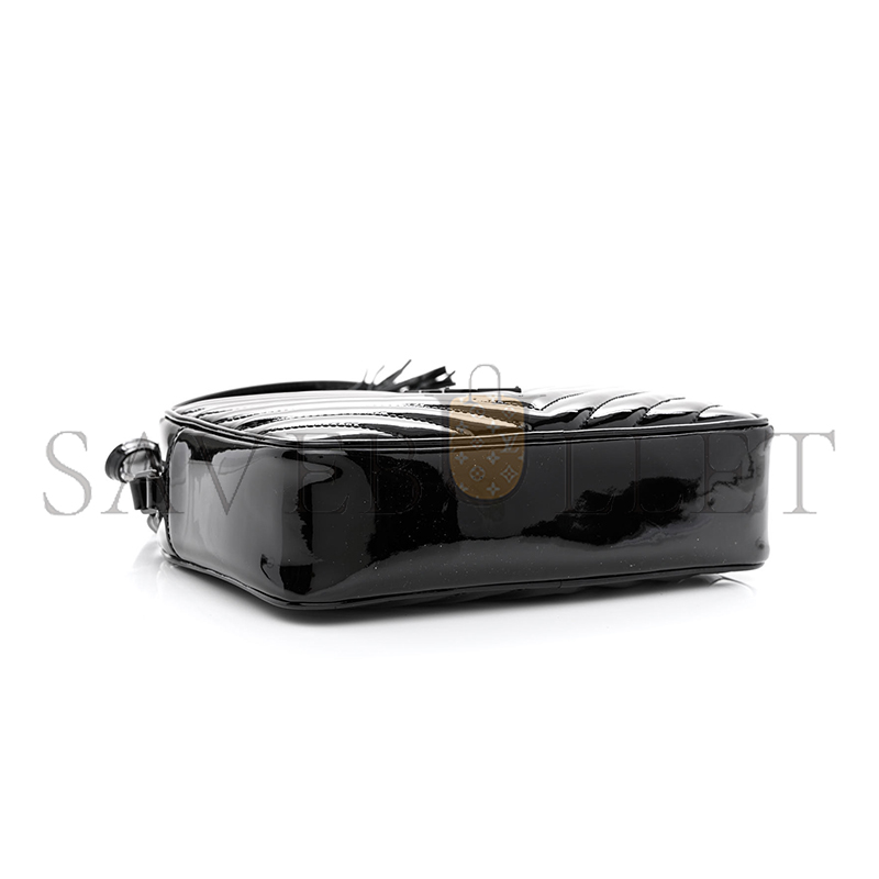 Y*L lou camera bag in patent leather 612544dv7081000 (23*16*6cm)