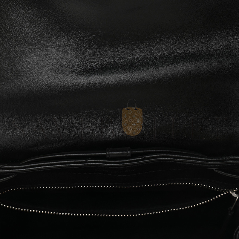 Y*L loulou small backpack black in quilted leather 516272909633 (26*22*11cm)