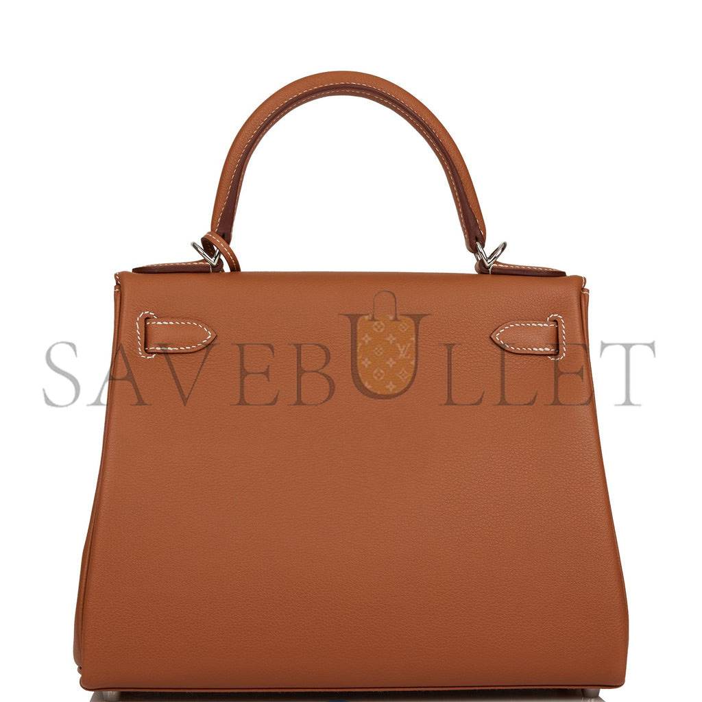 H**mes kelly retourne 28 gold evercolor palladium hardware (28*22*10cm)