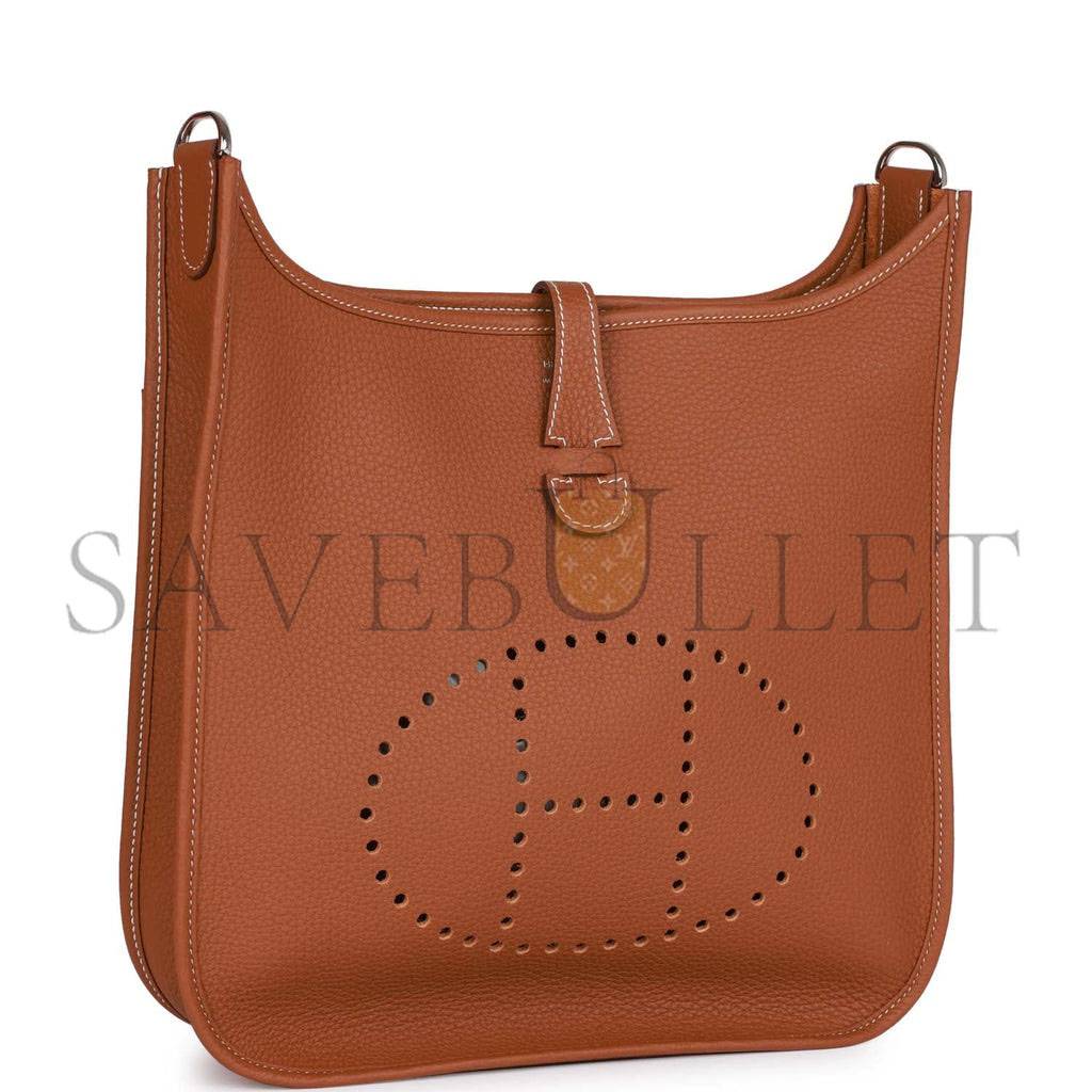H**mes evelyne iii pm gold clemence palladium hardware (29*30*7cm)