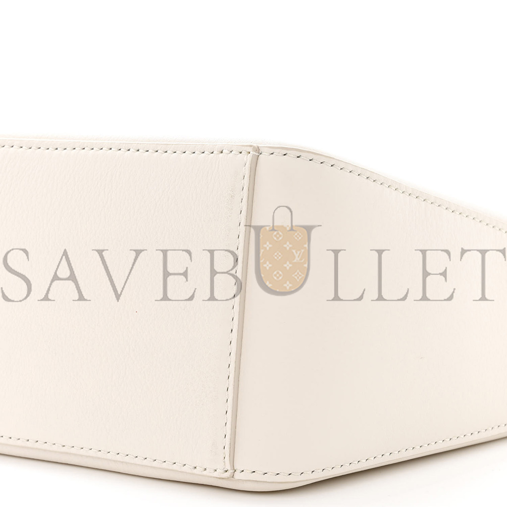 l*ew* calfskin mini hammock hobo soft white (17*15*10cm)