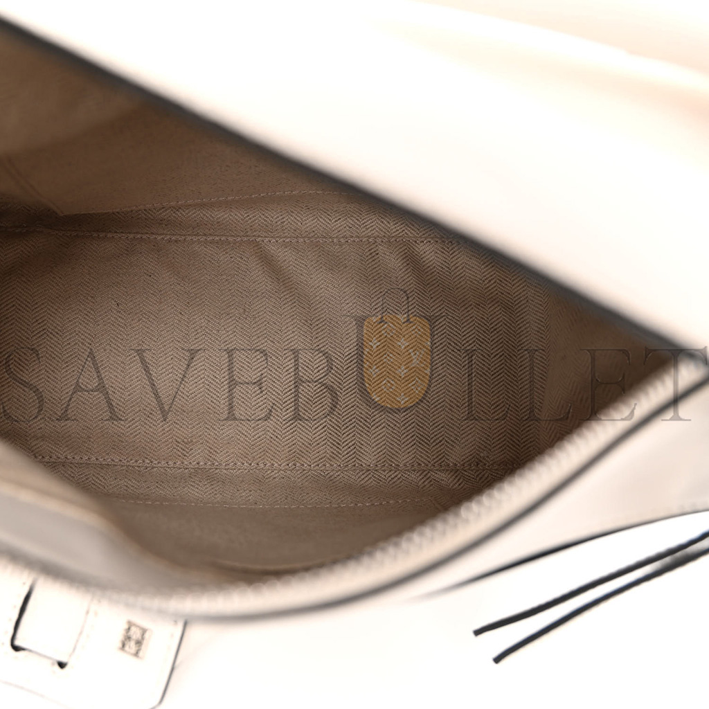 l*ew* grained calfskin small puzzle bag white (24*16.5*10.5cm)