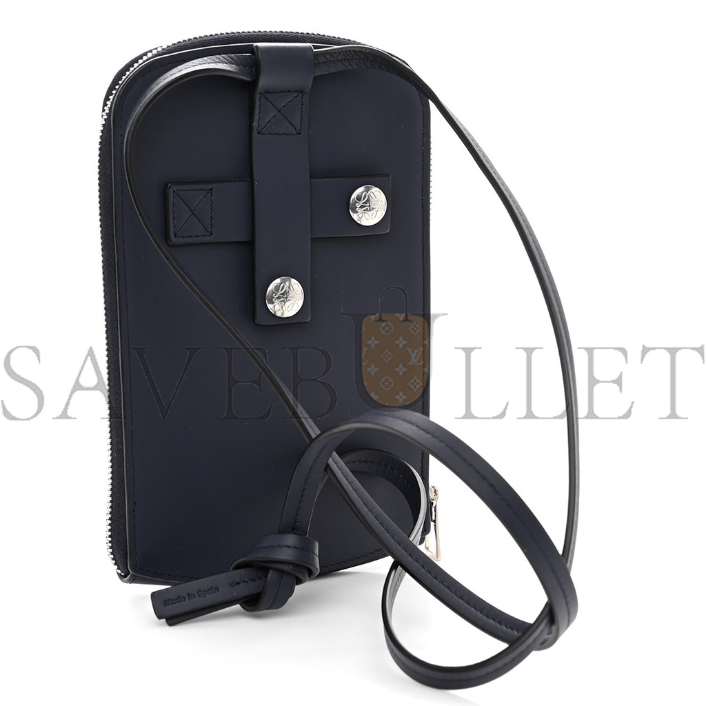 l*ew* smooth calfskin anagram phone pocket (18*11*1cm)