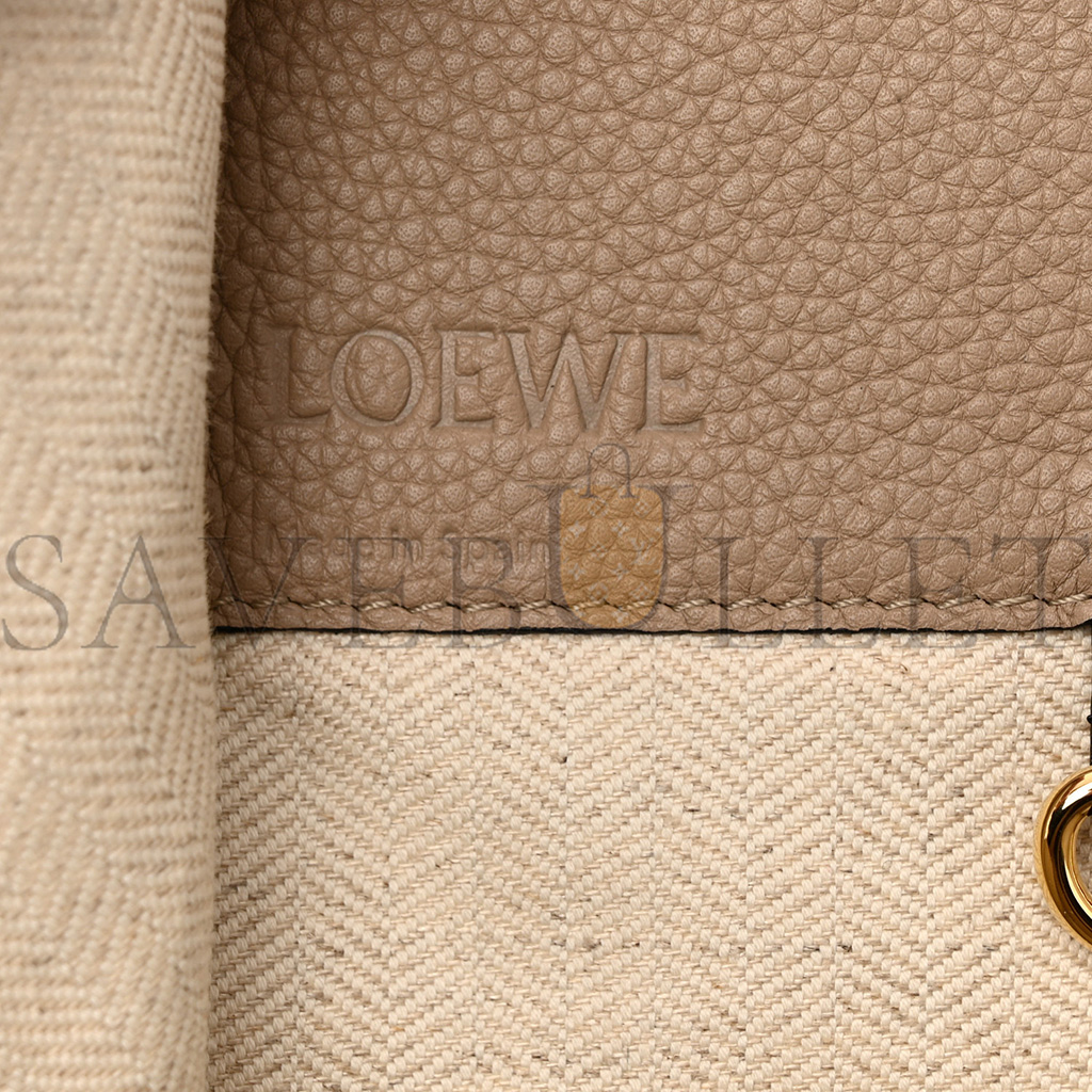 l*ew* calfskin medium hammock shoulder bag sand mink (32*30*17cm)