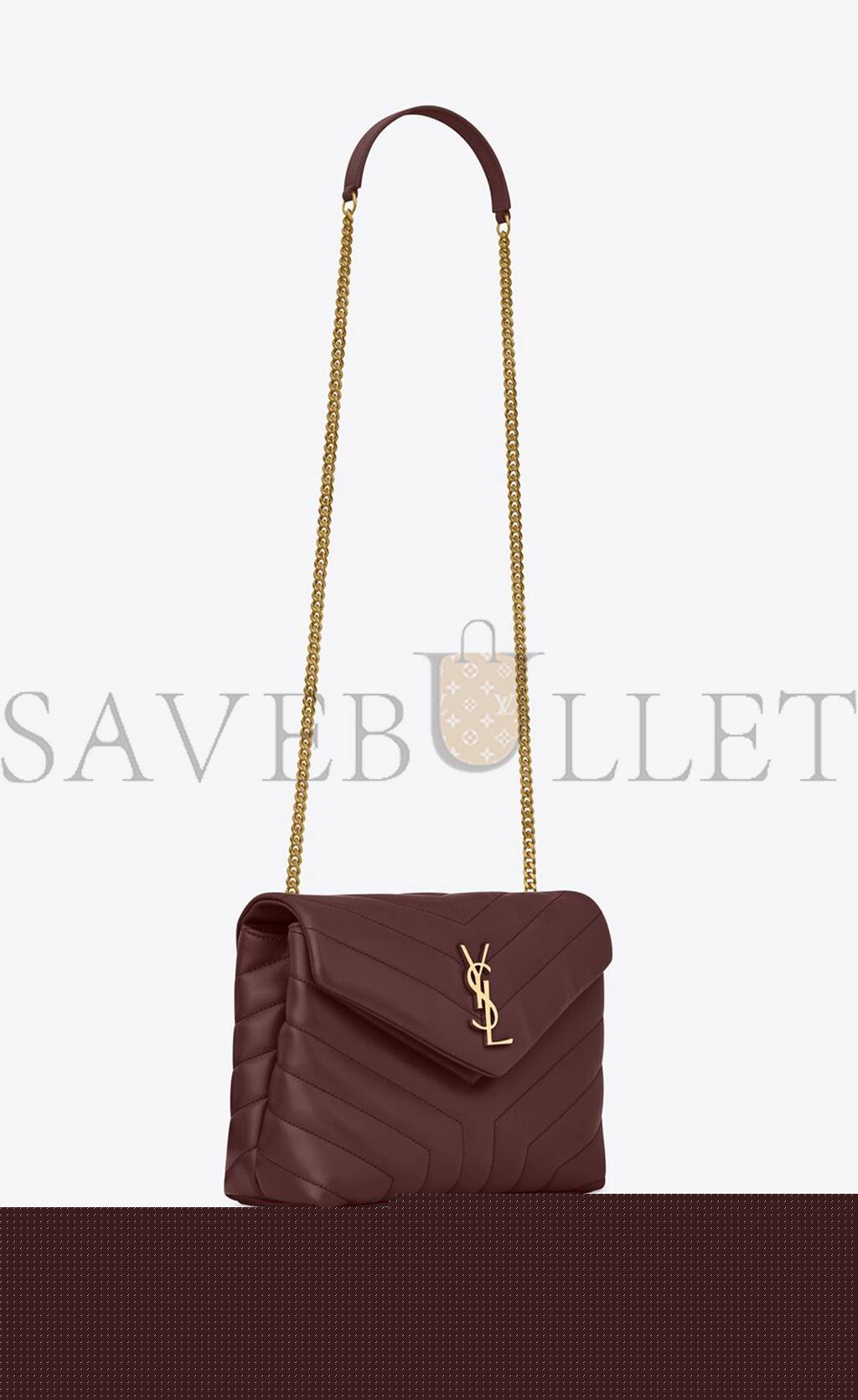 Y*L loulou small chain bag in quilted "y" leather 494699dv7276475 (23*17*9cm)