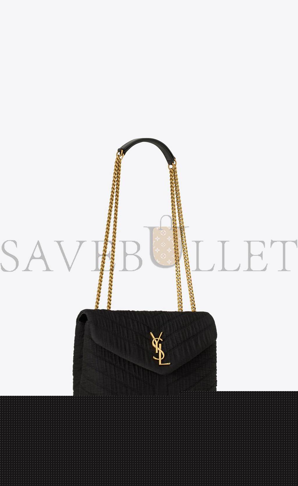 Y*L loulou small in quilted "y" cotton 494699fabq91000 (23*17*9cm)