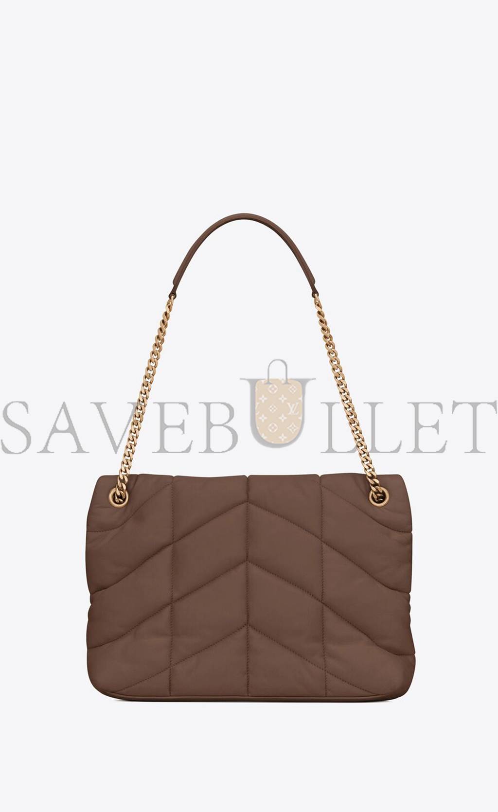 Y*L puffer medium chain bag in quilted lambskin 5774751el072851 (35*23*13.5cm)