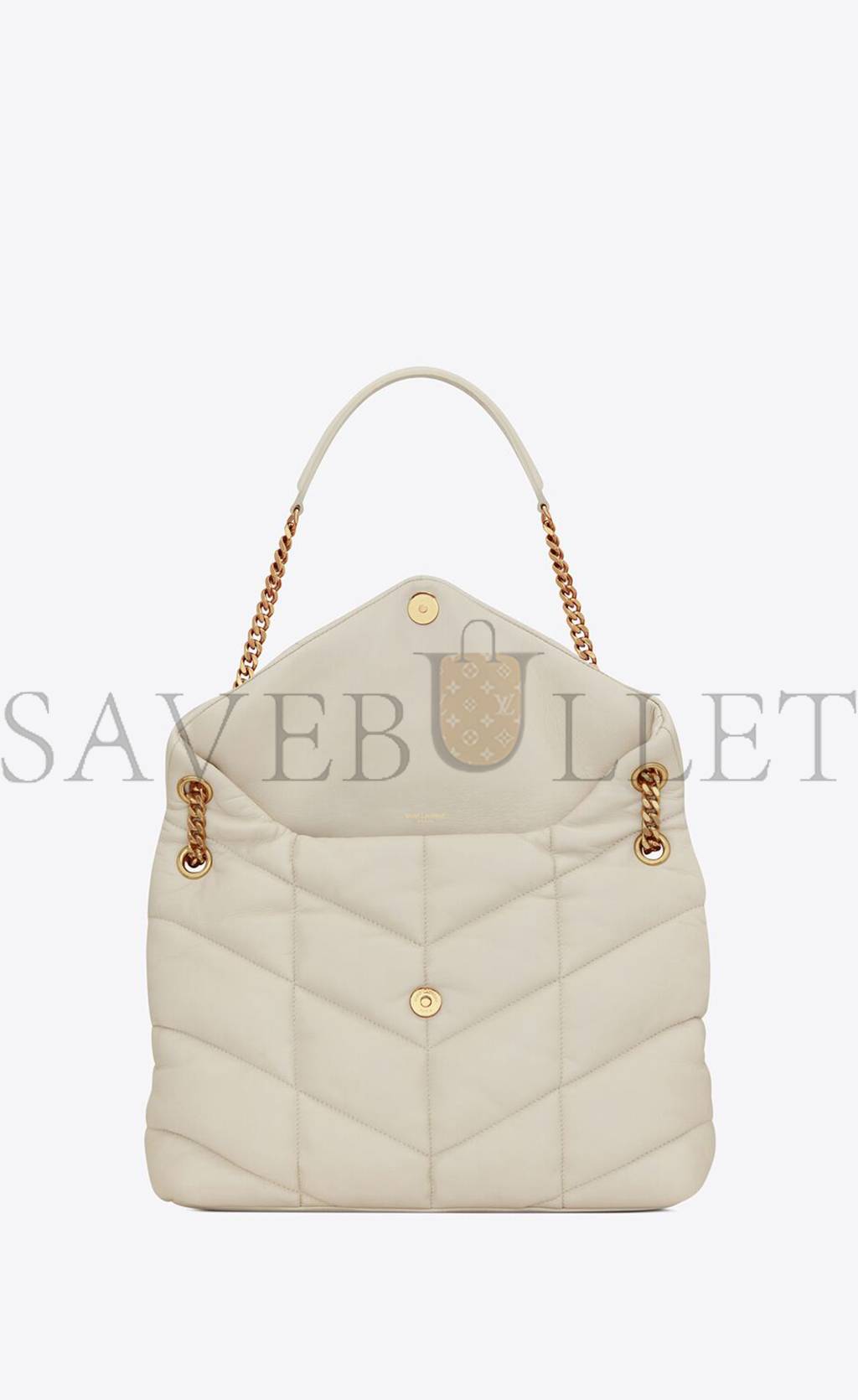 Y*L puffer medium chain bag in quilted lambskin 5774751el079207 (35*23*13.5cm)