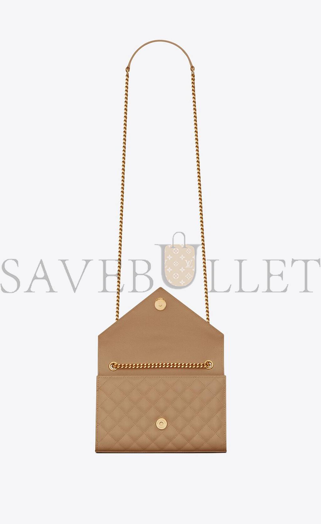 Y*L envelope small bag in mix matelassé grain de poudre embossed leather 600195bow912346 (21*13*6cm)