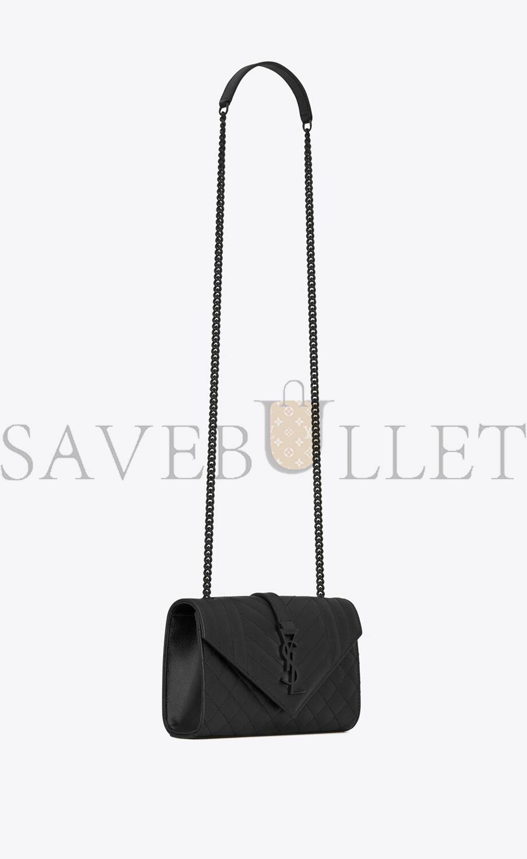 Y*L envelope small bag in mix matelassé grain de poudre embossed leather 600195bow981000 (21*13*6cm)