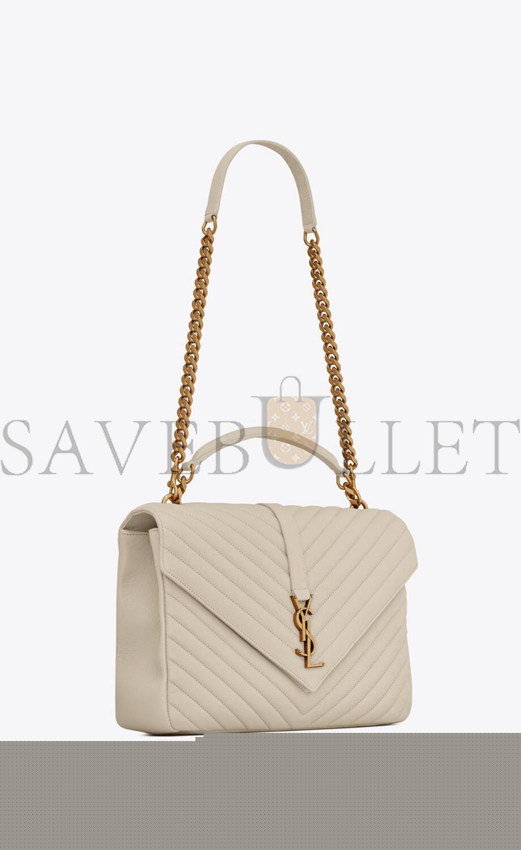 Y*L college large chain bag in quilted leather 600278brm079207 (32*20*8.5cm)