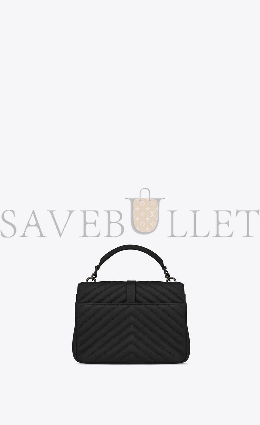 Y*L college medium chain bag in quilted leather 600279brm041000 (24*17*6.5cm)