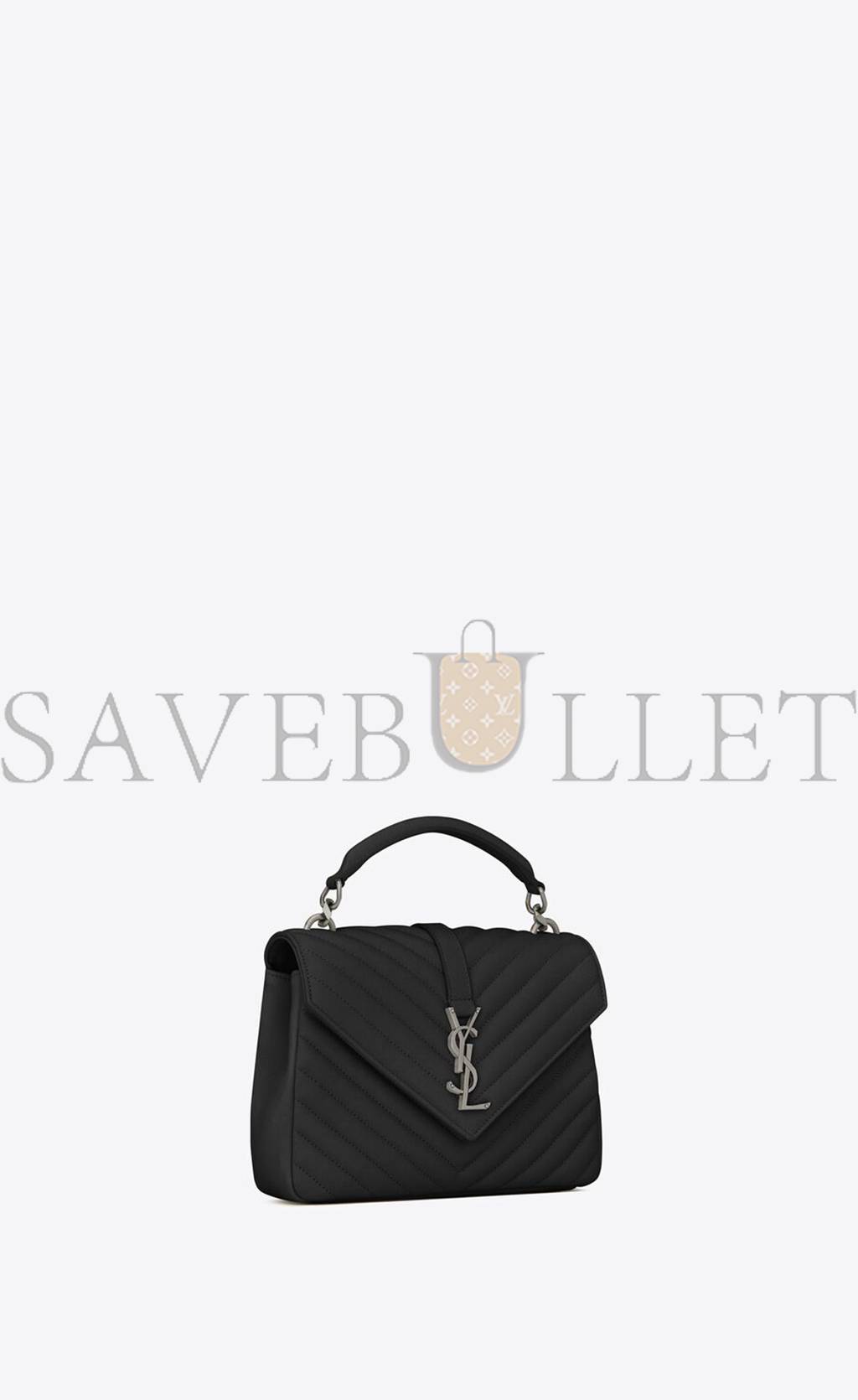 Y*L college medium chain bag in quilted leather 600279brm041000 (24*17*6.5cm)