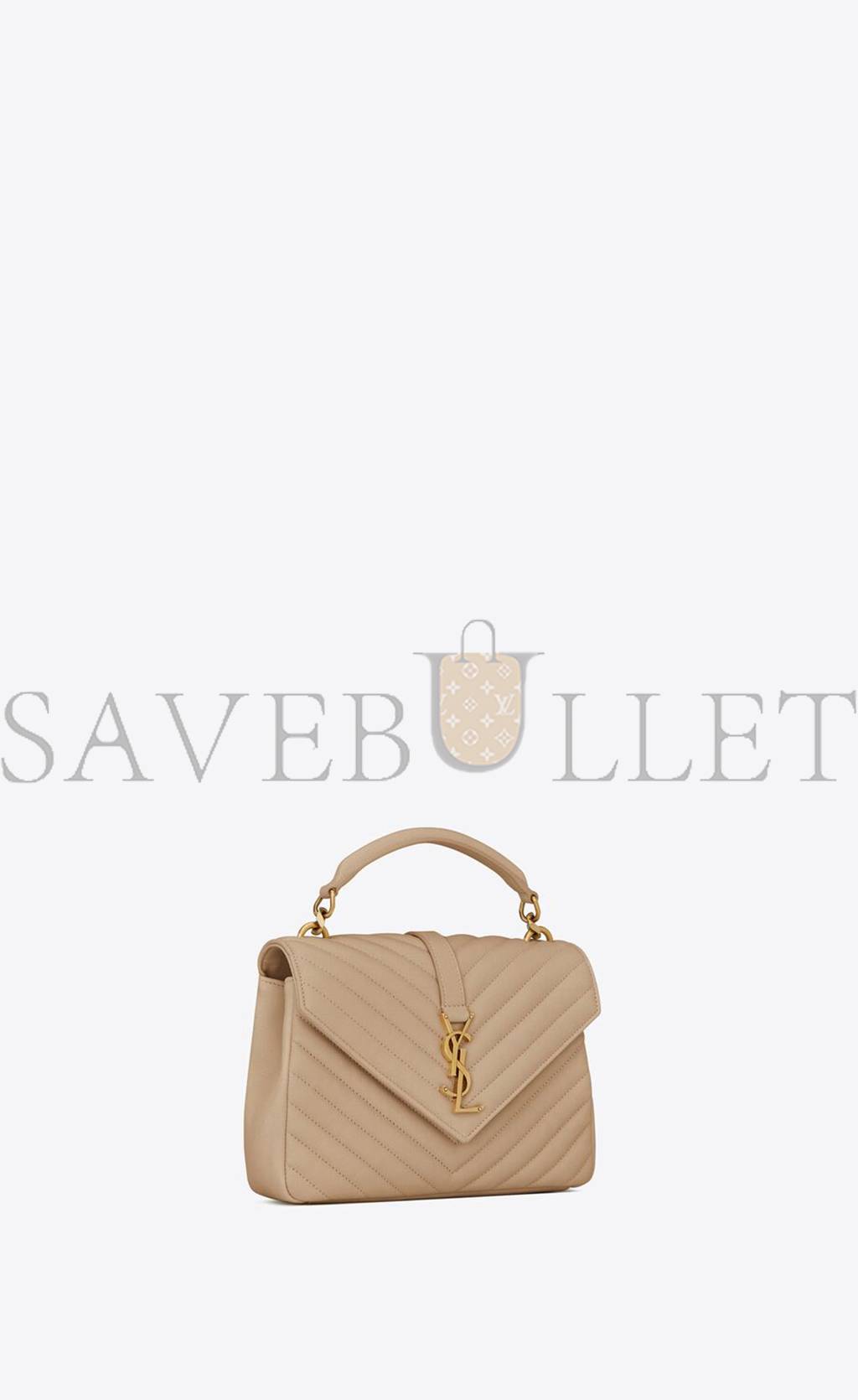 Y*L collè ge medium chain bag in quilted leather 600279brm072721 (24*17*6.5cm)