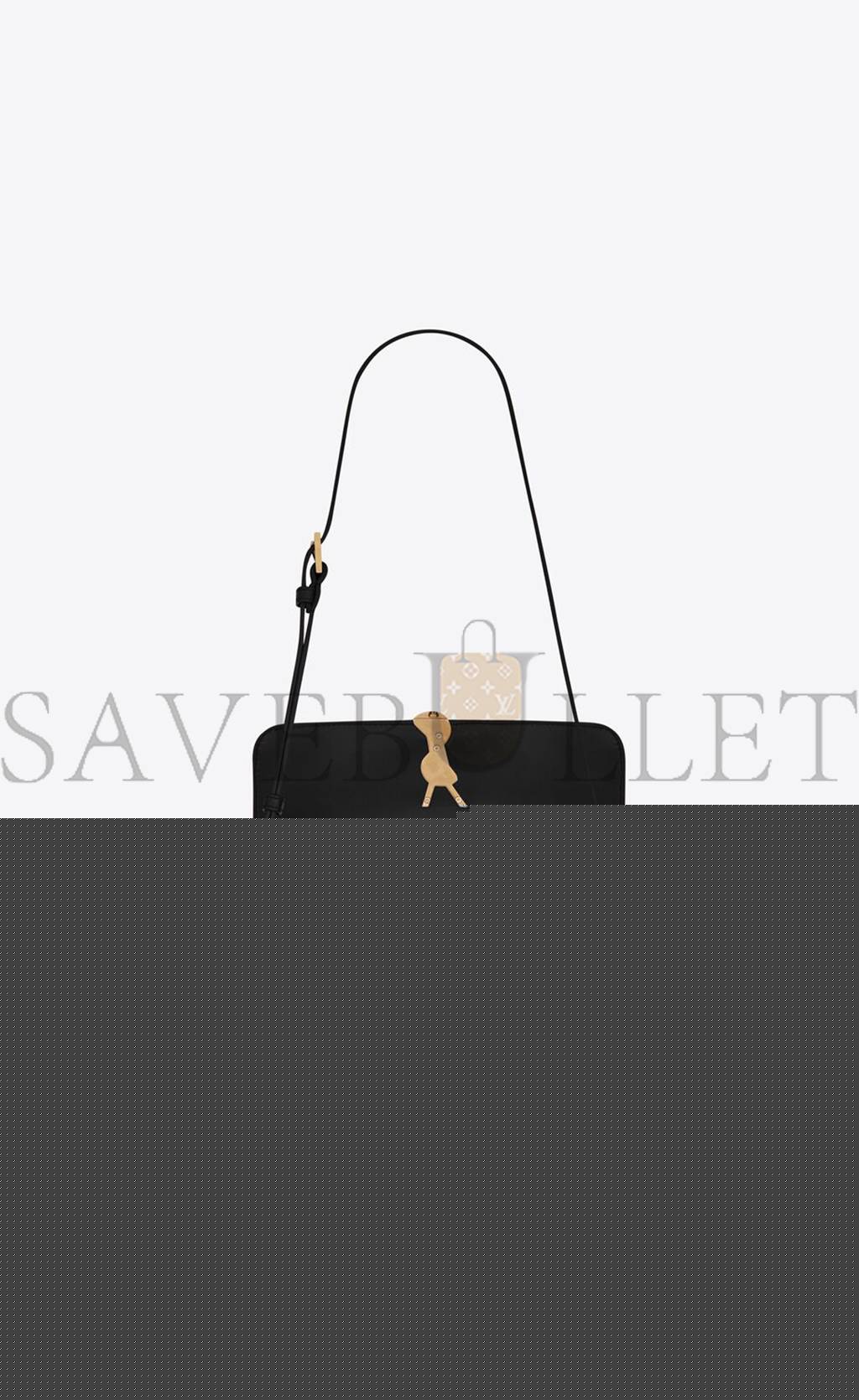 y*l solferino medium satchel in box Sa**t Lau*nt leather 6343050sx0w1000 (23*16*6cm)