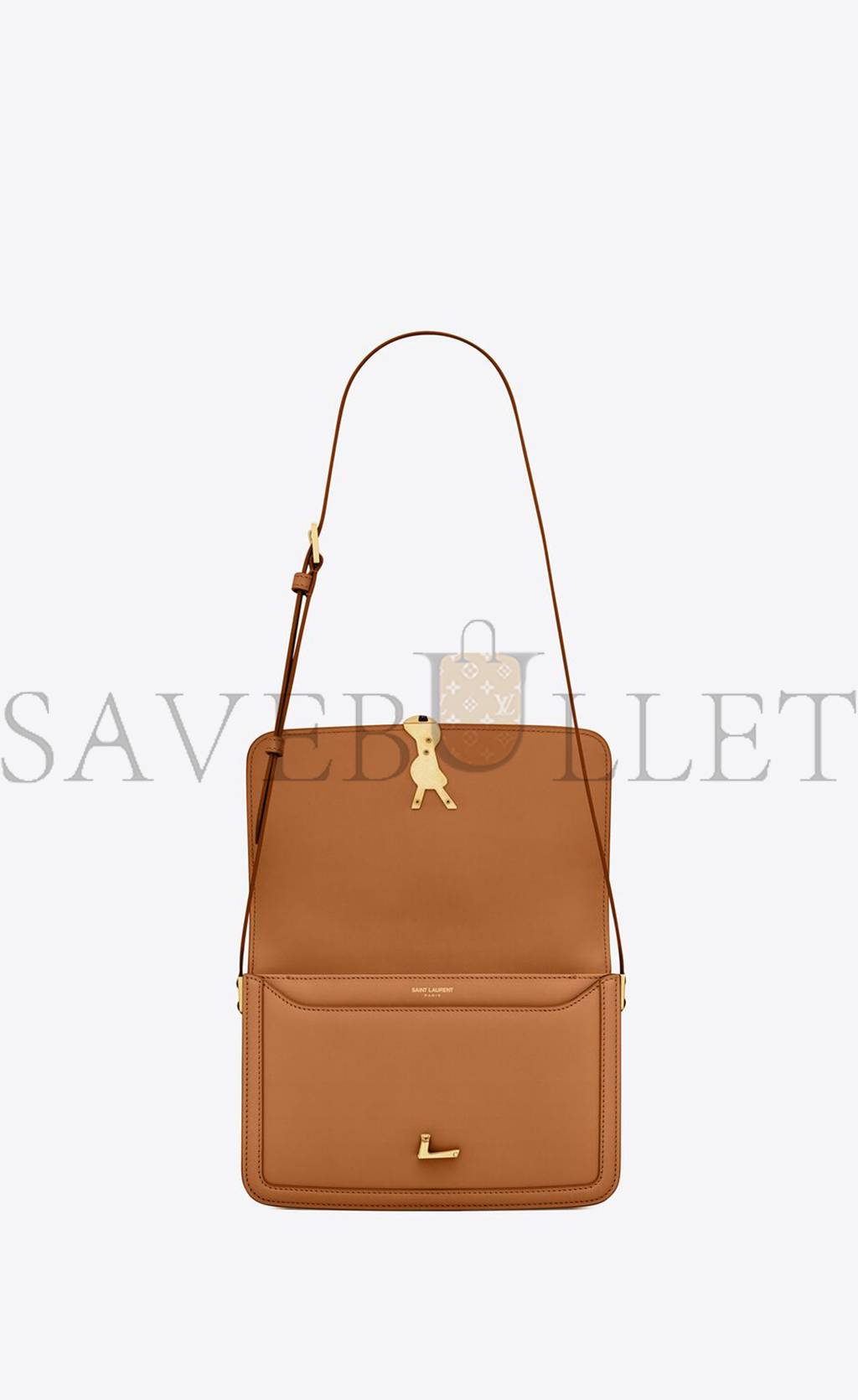 y*l  solferino medium satchel in box Sa**t Lau*nt leather 6343050sx0w7724 (23*16*6cm)